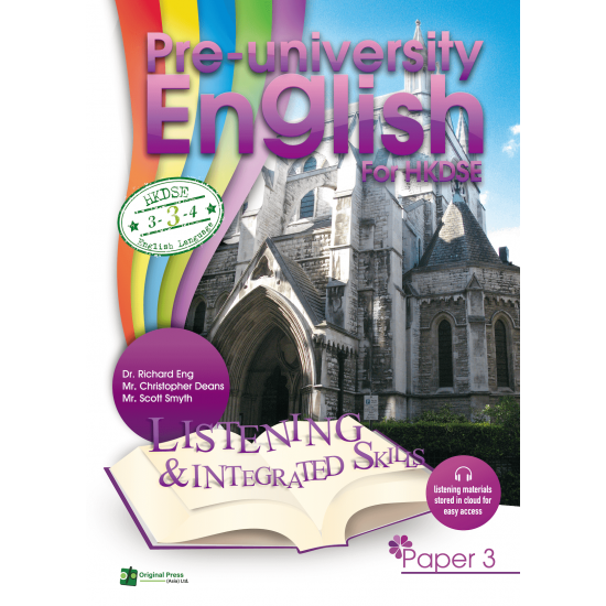 Pre-university English for HKDSE - Paper 3 Listening & Integrated Skills